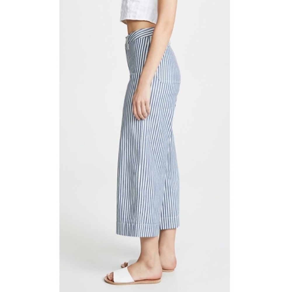 Madewell Emmett Wide Leg Crop Pants - Picture 3 of 7
